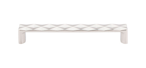 Top Knobs TK563PN Mercer Quilted Pull 6 5/16" (c-c) - Polished Nickel Top Knobs TK563PN Mercer Quilted Pull 6 5/16" (c-c) - Polished Nickel