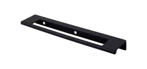 Top Knobs TK522BLK Mercer Europa Cut Out Tab Pull 6" (c-c) - Flat Black Top Knobs TK522BLK Mercer Europa Cut Out Tab Pull 6" (c-c) - Flat Black