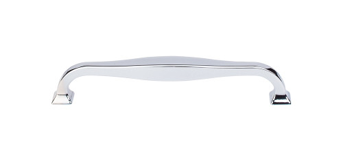 Top Knobs Contour 6 5/16" Center to Center Bar Pull, Polished Chrome - TK724PC