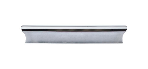 Top Knobs Glacier 5" Center to Center Finger Pull, Polished Chrome - TK554PC