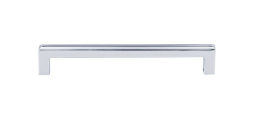 Top Knobs TK674PC Transcend Podium Pull 6 5/16" (c-c) - Polished Chrome