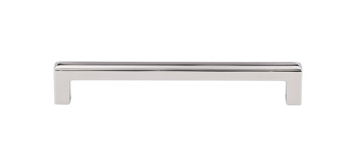 Top Knobs TK674PN Transcend Podium Pull 6 5/16" (c-c) - Polished Nickel