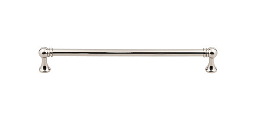 Top Knobs  TK806PN Serene Kara Door Pull 8 13/16" (c-c) - Polished Nickel