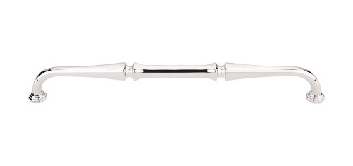 Top Knobs Chalet 9" Center to Center Bar Pull, Polished Nickel - TK344PN