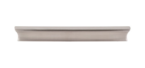 Top Knobs TK555BSN Mercer Glacier Pull 6" (c-c) - Brushed Satin Nickel