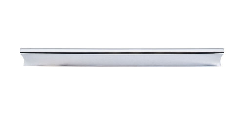 Top Knobs Glacier 9 15/16" Center to Center Finger Pull, Polished Chrome - TK557PC