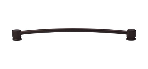 Top Knobs  TK66ORB Sanctuary Oval Thin Pull 12" (c-c) - Oil Rubbed Bronze