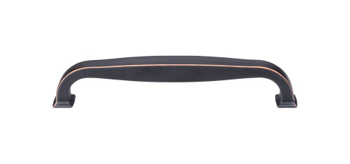Top Knobs Contour 8" Center to Center Appliance Pull, Umbrio - TK727UM