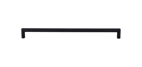 Top Knobs Lydia 12" Center to Center Bar Pull, Flat Black - TK797BLK