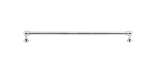 Top Knobs Kara 12" Center to Center Bar Pull, Polished Chrome - TK807PC