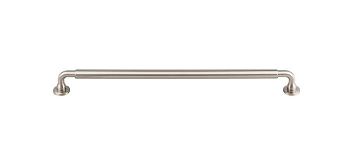 Top Knobs Lily 12" Center to Center Bar Pull, Brushed Satin Nickel - TK827BSN