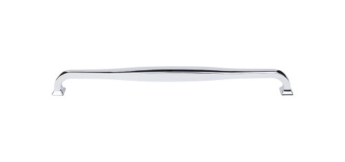 Top Knobs TK726PC Transcend Contour Pull 12" (c-c) - Polished Chrome