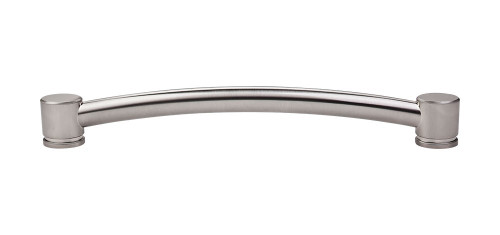 Top Knobs  TK67BSN Appliance Oval Appliance Pull 12" (c-c) - Brushed Satin Nickel