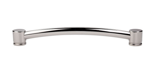 Top Knobs  TK67PN Appliance Oval Appliance Pull 12" (c-c) - Polished Nickel