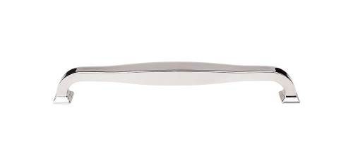 Top Knobs Contour 12" Center to Center Appliance Pull, Polished Nickel - TK728PN