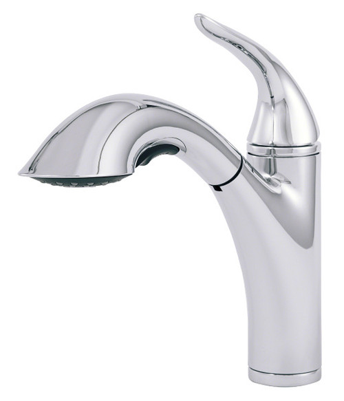 Gerber D455221 Antioch Single Handle Pull Out Spray Kitchen Faucet - Chrome