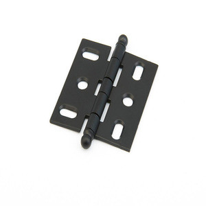 Schaub 1111B-FB Ball Tip Mortise Hinge - Flat Black