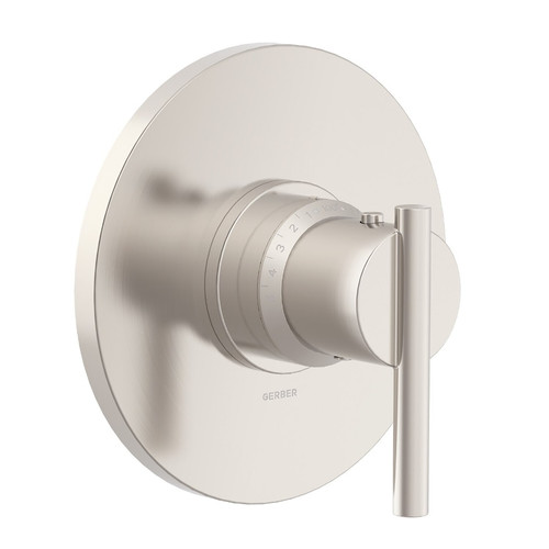 Gerber D562058BNT Parma 3/4" Thermostatic Valve Trim with Lever Handle - Brushed Nickel