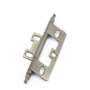 Schaub 1100M-AN Minaret Tip Non-Mortise Hinge - Antique Nickel