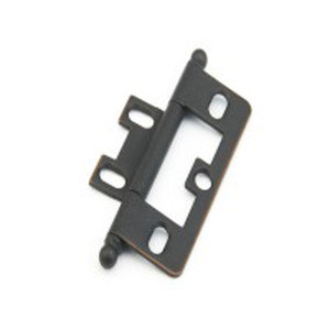Schaub 1100B-MiBz Ball Tip Non-Mortise Hinge - Michelangelo Bronze