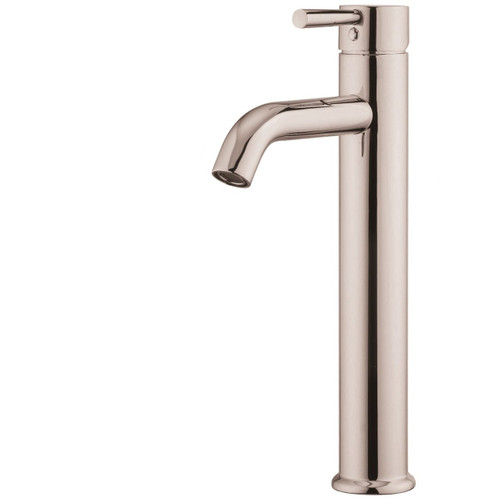 Vanity Art VA10119A1-BN Single Handle Bathroom Vessel Faucet with Drain Assembly - Brushed Nickel