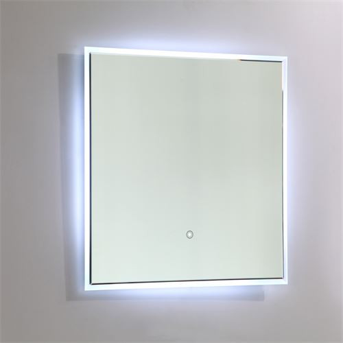 Vanity Art VA56 Bathroom Mirror with LED Lights  28" W x 28" H