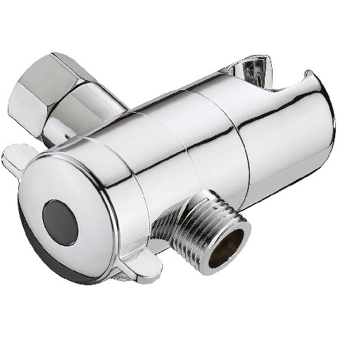 Mountain Plumbing Handshower to Shower - Showerarm Mount with Diverter - Polished Nickel - MT19/PN