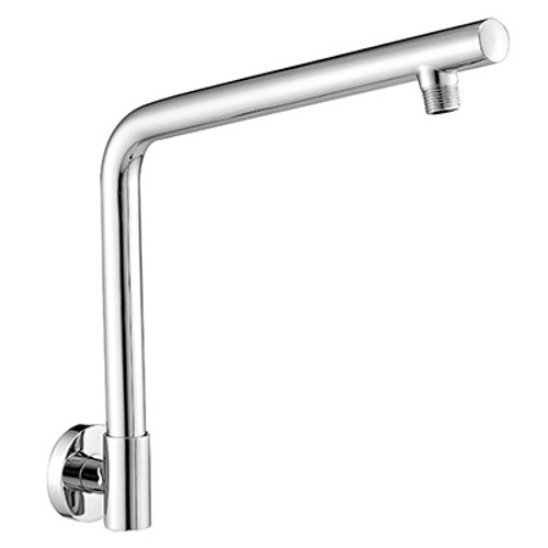 Mountain Plumbing MT28-CPB 12" Round Shower Riser Arm - Solid Brass - Polished Chrome