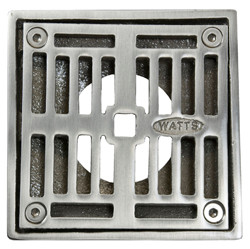Mountain Plumbing 4" Square Solid Nickel Bronze Plated Drain Grid - Oil Rubbed Bronze - MT506-GRID/ORB