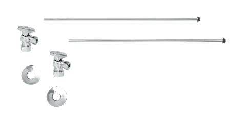 Mountain Plumbing Lavatory Supply Kit - Angle - Brushed Nickel - MT493BO-NL/BRN