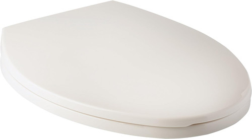 Mansfield White Elongated Slow, Soft Close Toilet Seat - SB700
