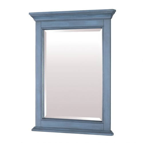 Foremost BABM2432 Brantley 24" x 32" Framed Beveled Mirror - Harbor Blue