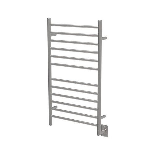 Amba Radiant Large Hardwired Straight Towel Warmer - Brushed Stainless - 24 in. x 41 in. x 5 in. - RWHL-SB