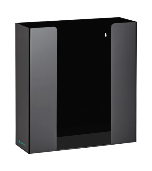 Alpine  ADI902-03-BLK Triple Box Capacity Acrylic Black Glove Dispenser