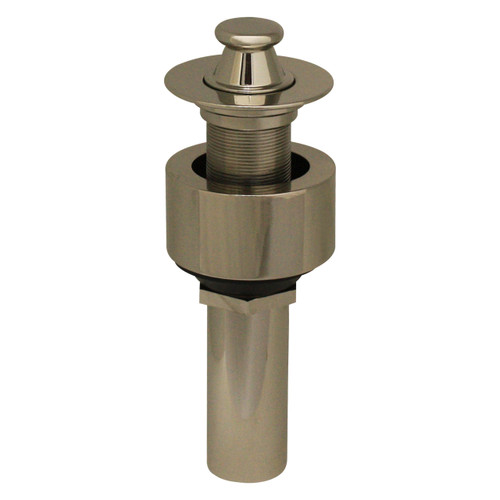 Whitehaus 10.615-PN Lift and Turn Sink Drain with Pull-up Plug for Above Mount Installation - Polished Nickel Whitehaus 10.615-PN Lift and Turn Sink Drain with Pull-up Plug for Above Mount Installation - Polished Nickel
