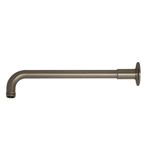 Whitehaus WHSA350-1-BN Showerhaus Brass One-Piece Shower Arm with Decorative Faux Sleeve - Brushed Nickel