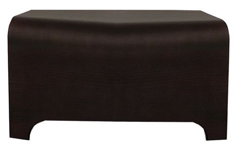 Whitehaus AEB38T Aeri Wood Stool - Ebony