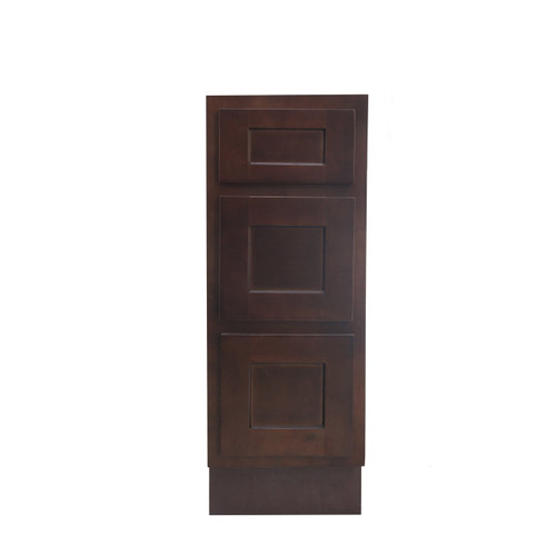 Vanity Art  VA4012-3B 12 Inch Vanity Cabinet -Brown