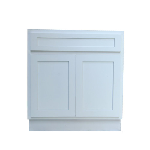 Vanity Art  VA4030W 30 Inch Vanity Cabinet -White