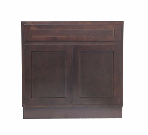Vanity Art 36 Inch Vanity Cabinet -Brown - VA4036B