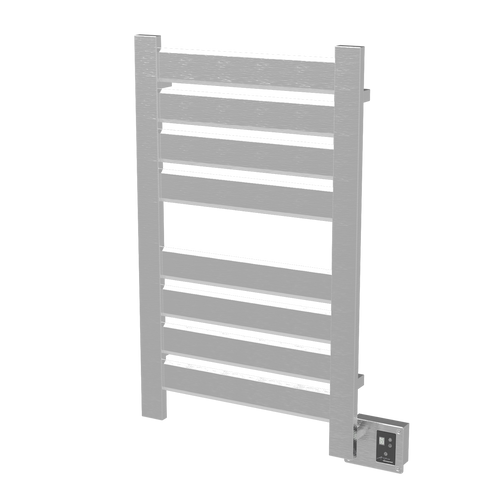 Amba Vega V2338B Towel Warmer - 26 1/4" W x 39" H x 3 5/8" D - Brushed