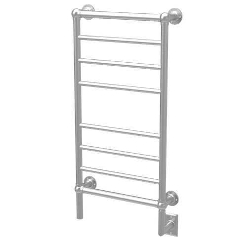 Amba Traditional Towel Warmer - 21" W x 43 1/8" H - Brushed Nickel - T-2040BN