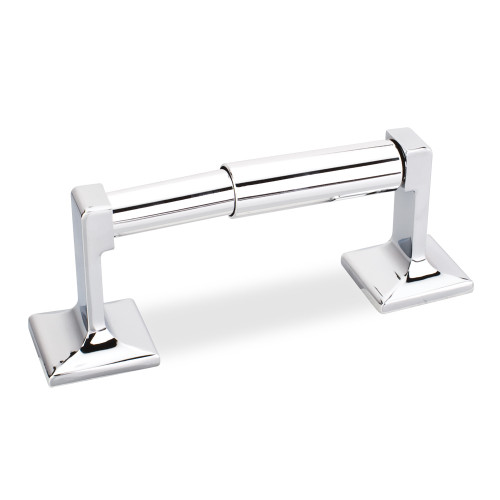 Hardware Resources Bridgeport Toilet Tissue Paper Holder - Polished Chrome - BHE1-01PC