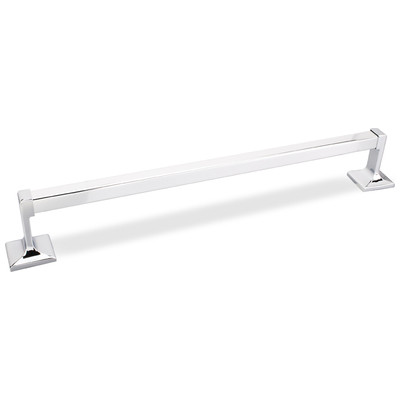 Hardware Resources Bridgeport 24 Inch Towel Bar - Polished Chrome - BHE1-04PC-R