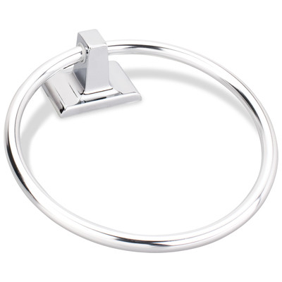 Hardware Resources Bridgeport Towel Ring - Polished Chrome - BHE1-06PC-R