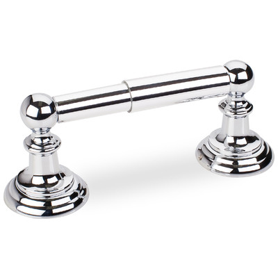 Hardware Resources Fairview Toilet Tissue Paper Holder - Polished Chrome - BHE5-01PC-R
