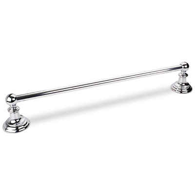 Hardware Resources Fairview 18 Inch Towel Bar - Polished Chrome - BHE5-03PC-R