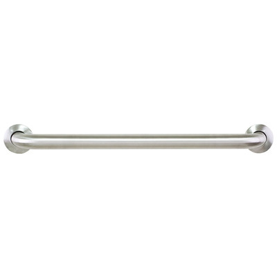 Hardware Resources Stainless Steel 24 Inch Grab Bar - GRAB-24-R