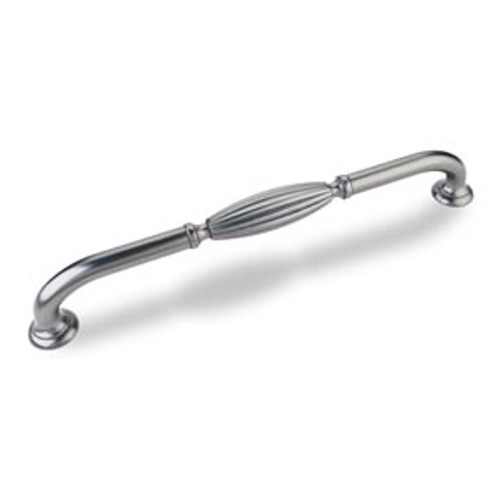 Hardware Resources Z718-12DACM Glenmore 13-5/16 Inch L Ribbed Appliance Pull Handle - Gun Metal