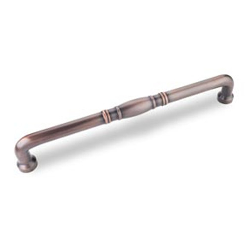 Hardware Resources Z290-12DBAC Durham 13 Inch L Turned Appliance Pull Handle - Brushed Oil Rubbed Bronze